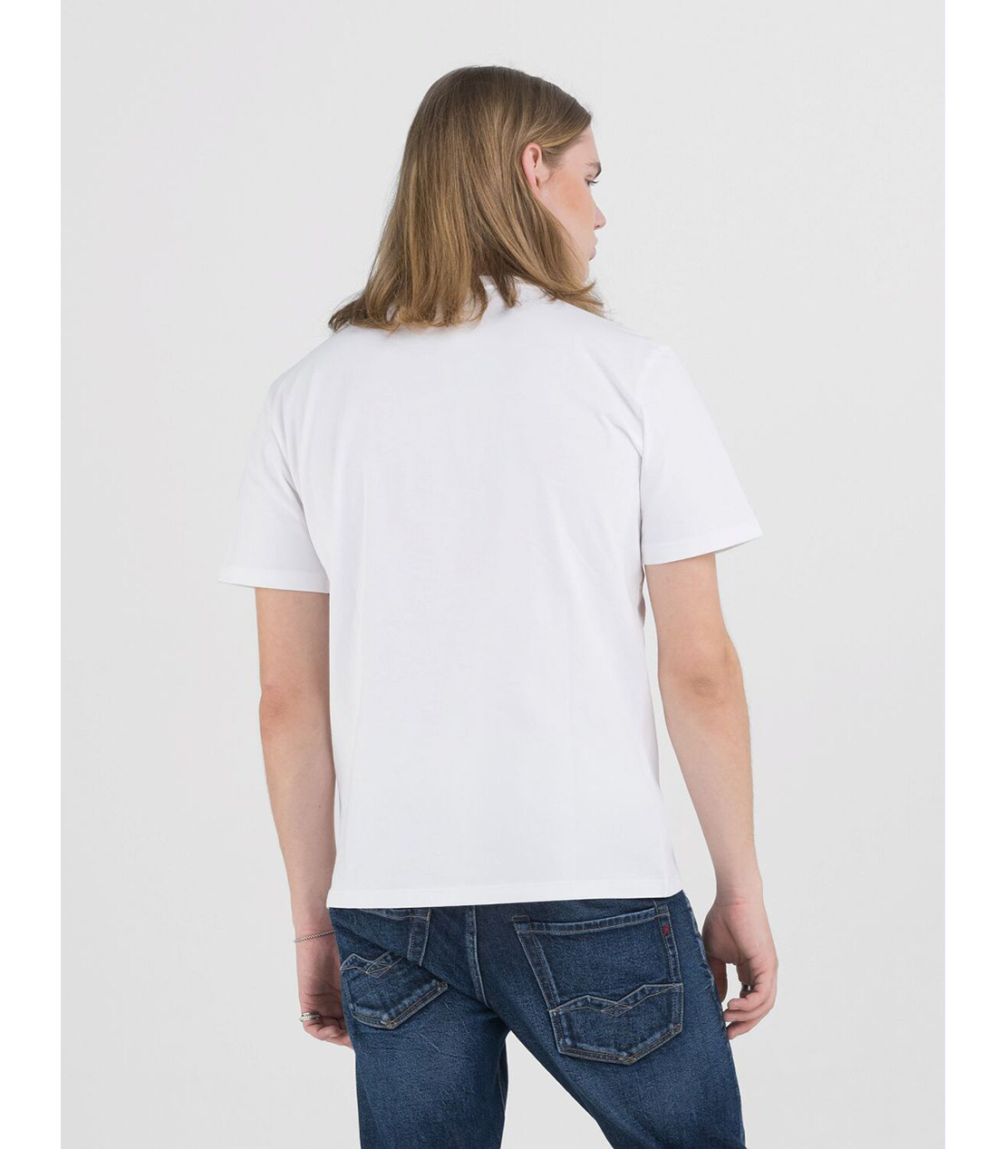 ヘビーピュアコットンジャージーレタリングTシャツ 詳細画像 ホワイト 3